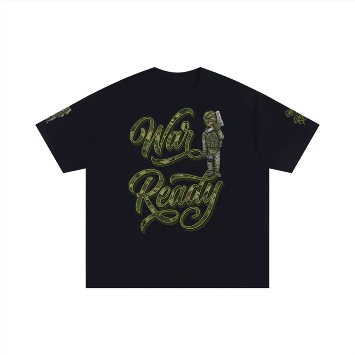 War Ready Oversized Cotton Tee